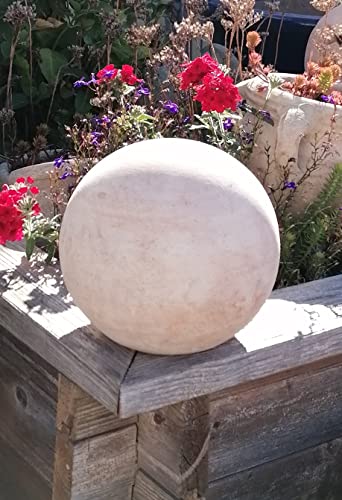 Schöne Kugel ca. 16 cm Durchmesser aus Terracotta Terrakotta Deko Garten Balkon Terrasse Mediterran von terracotta-toepfe-de