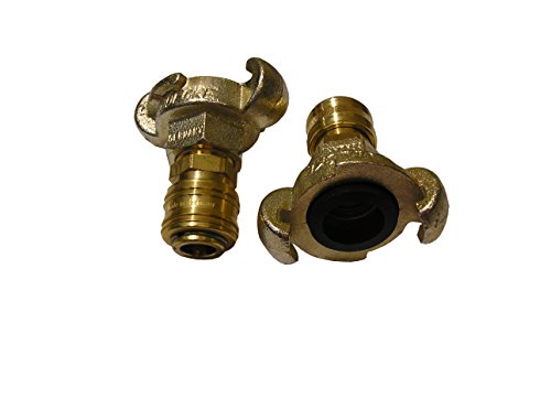 Druckluft-Adapter, Klauenkupplung auf Kupplung 7.2 mm, D574 Druckluft-Adapter, Klauenkupplung auf Kupplung 7.2 mm, D574 von terrashop