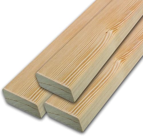 terrasso Rhombusleisten Fassadenverkleidung Sibirische Lärche – Fassadenprofil aus hart gewachsenem Fassadenholz für außen - gehobelte Lamellen Leisten 3300 x 21 x 65 mm | abgerundet | 1200 lfm terrasso Rhombusleisten Fassadenverkleidung Sibirische Lärche – Fassadenprofil aus hart gewachsenem Fassadenholz für außen - gehobelte Lamellen Leisten 3300 x 21 x 65 mm | abgerundet | 1200 lfm von terrasso