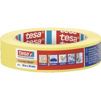 TESA Präzisionskrepp 4334 glatt gelb L.50m B.19mm Rl von tesa®