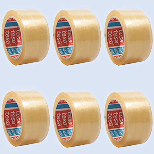 6-72 Rollen Packband Paketband Klebeband tesapack 4024 50mm 66m transparent, Menge:6 6-72 Rollen Packband Paketband Klebeband tesapack 4024 50mm 66m transparent, Menge:6 von tesa