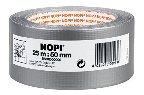 NOPI Reparaturband silber, 25m:50mm von tesa