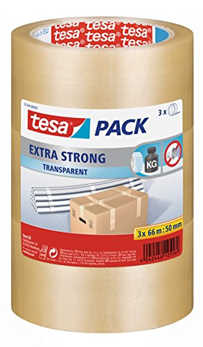 PACKAGING TAPE TESA EXTRA STRONG 50MMX66M TRANSPARENT PACKAGING TAPE TESA EXTRA STRONG 50MMX66M TRANSPARENT von tesa
