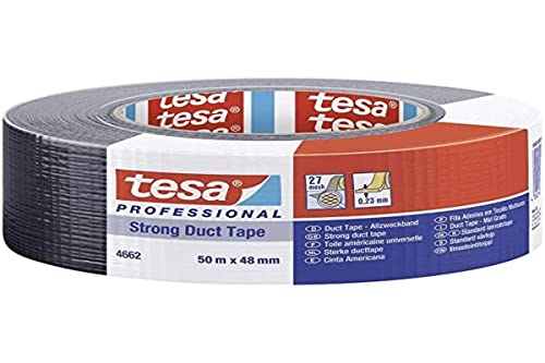 TESA A286-4662-4850SW Gewebeband 4662 schwarz 48mm x 50 Meter TESA A286-4662-4850SW Gewebeband 4662 schwarz 48mm x 50 Meter von tesa