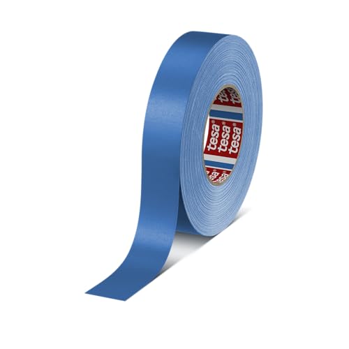 Tesa 04651-00516-00 Gewebeband Premium 50mx30mm in blau, 50 m x 30 mm von tesa