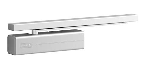 Tesa Assa Abloy DC700-DEV1 DC700 Türschließer mit Gleitführung für Türen, Silber von Tesa Assa Abloy