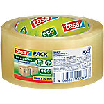 tesa Verpackungsklebeband tesapack Bio & Strong Transparent 50 mm (B) x 66 m (L) PLA (Polylactid) von tesa