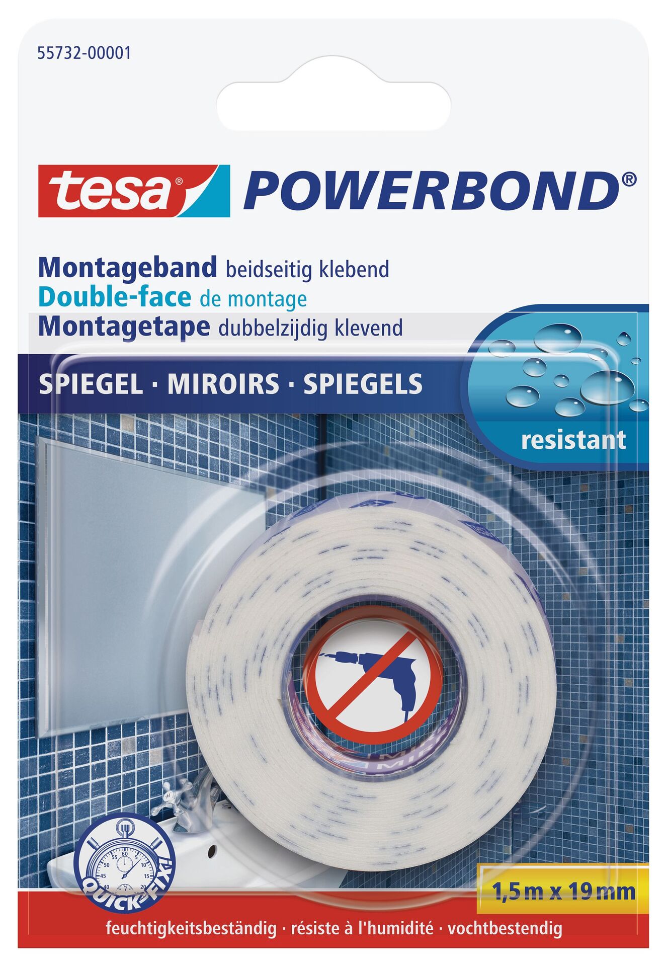 Tesa Montageband für Spiegel Tesa Montageband für Spiegel von tesa