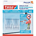 tesa Klebehaken Transparent 2 Stück von tesa