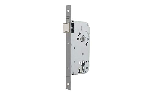 tesa 135 – Schloss tiefgezogen quadratisch/A C8 50 mm Edelstahl von Tesa Assa Abloy