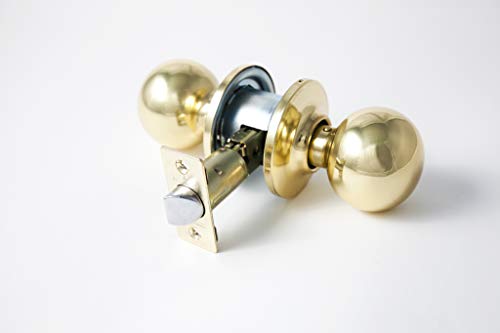 tesa 3020622 Kugel Serie Türknauf 3901-lp/60/70, Gold (poliertes Messing), Función 01 von Tesa Assa Abloy