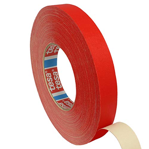 tesa 4651 Premium Gewebeband rot 12 mm x 50 m von tesa
