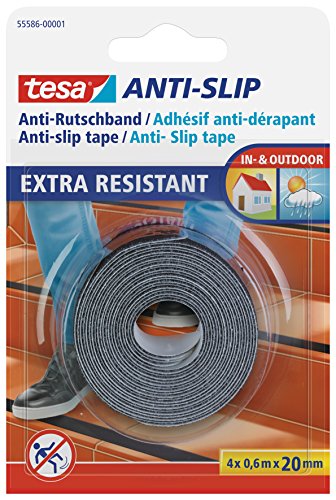 tesa Anti Rutsch Strips, schwarz von tesa