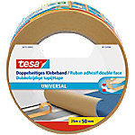 tesa Doppelseitiges Klebeband Universal Braun 50 mm (B) x 25 m (L) PP (Polypropylen) von tesa