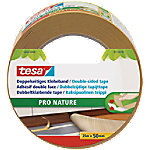 tesa Doppelseitiges Klebeband Pro Nature Weiß 50 mm x 25 m von tesa