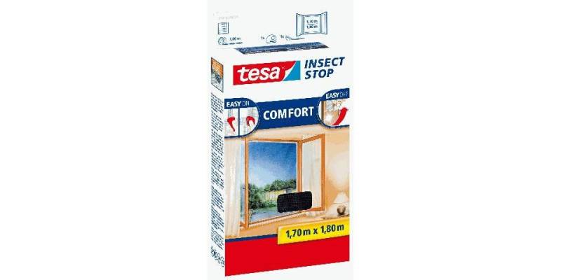 tesa Fliegengitter-Gewebe tesa Fliegenschutz-Fenster COMFORT 170 x 180 cm - tesa Fliegengitter-Gewebe tesa Fliegenschutz-Fenster COMFORT 170 x 180 cm - von tesa
