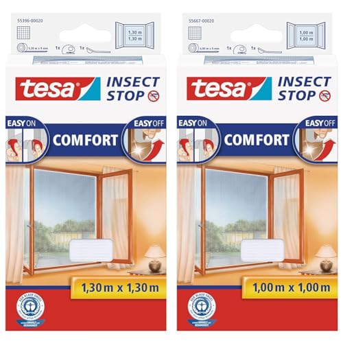 tesa Insect Stop Comfort Fliegengitter für Fenster & Insect Stop Comfort Fliegengitter für Fenster von tesa