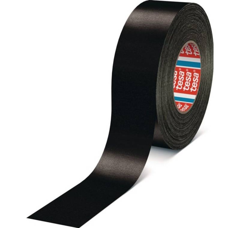 tesa Klebeband Gewebeband tesaband® Premium 4651 schwar schwarz von tesa