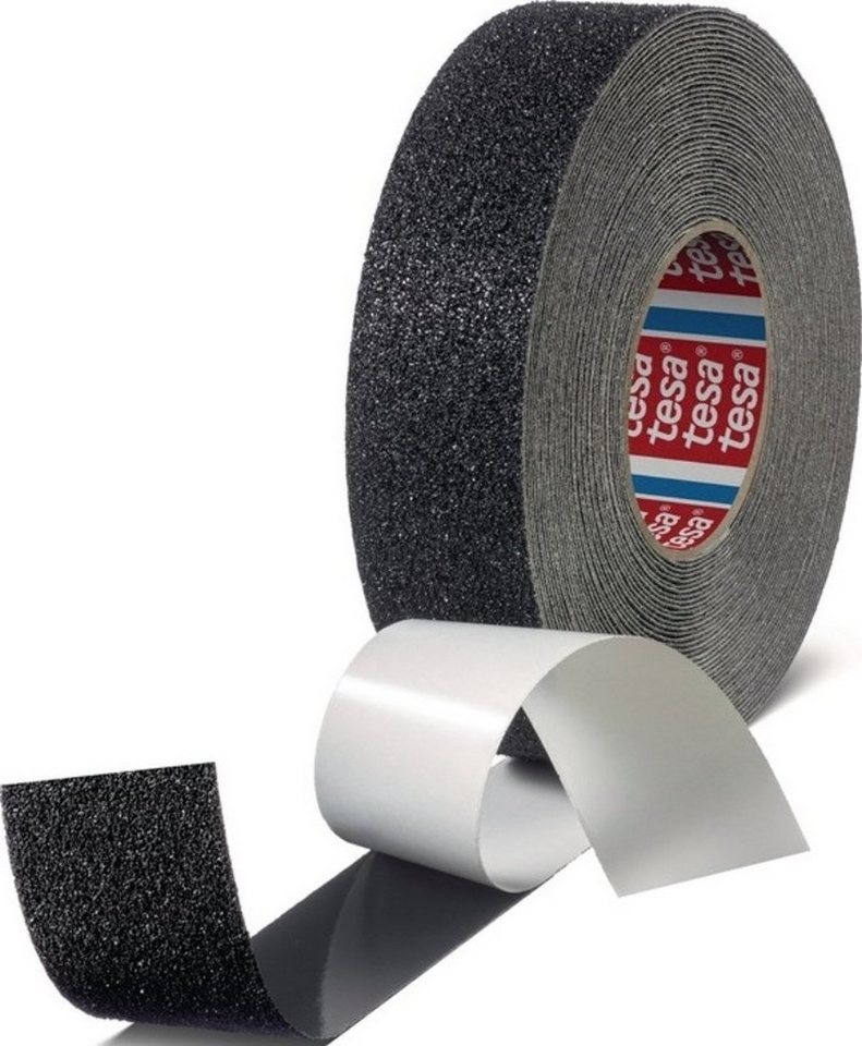 tesa Klebeband TESA Antirutschklebeband extra stark 60954 schwarz 18 m,50mm hochbelas von tesa