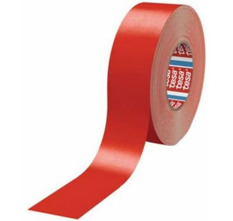 tesa Klebeband extra Power® Perfect Gewebeband rot 38,0 mm x 50,0 m 1 Rolle von tesa