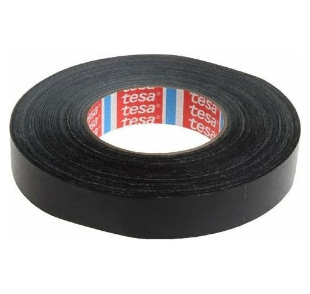 tesa Klebeband extra Power® Perfect Gewebeband schwarz 25,0 mm x 50,0 m 1 Rolle von tesa