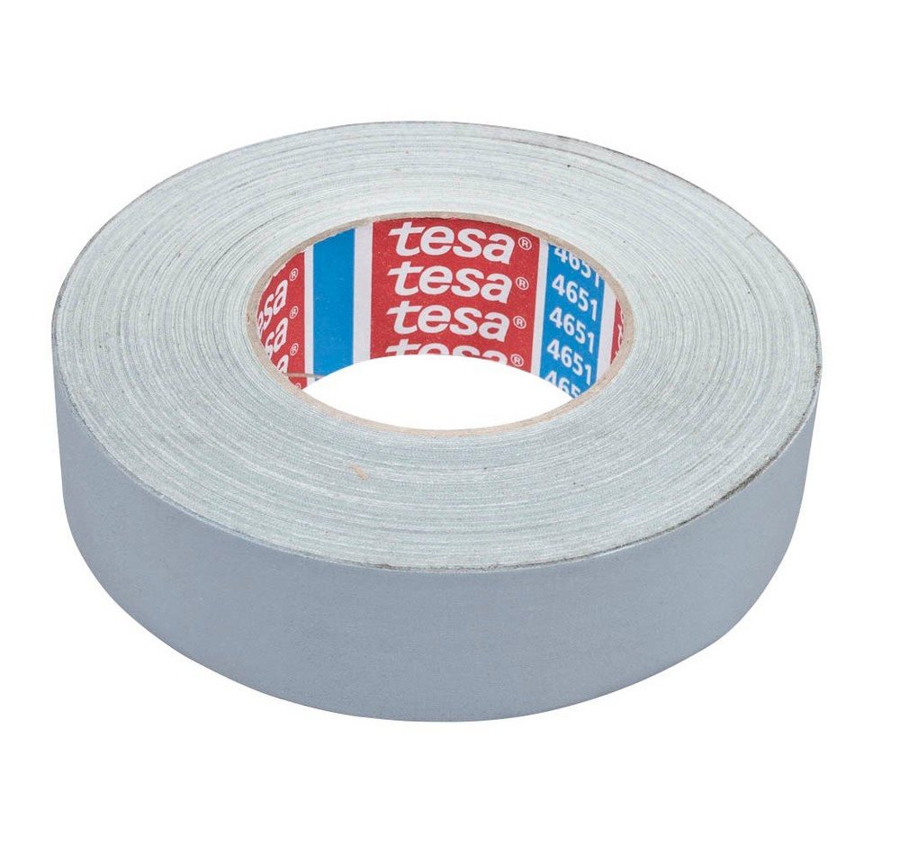 tesa Klebeband tesa Gewebeband tesaband® 4651 Premium grau 38mm x 50m von tesa