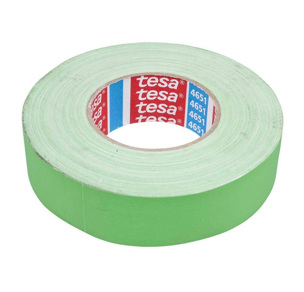 tesa Klebeband tesa Gewebeband tesaband® 4651 Premium grün 38mm x 50m von tesa