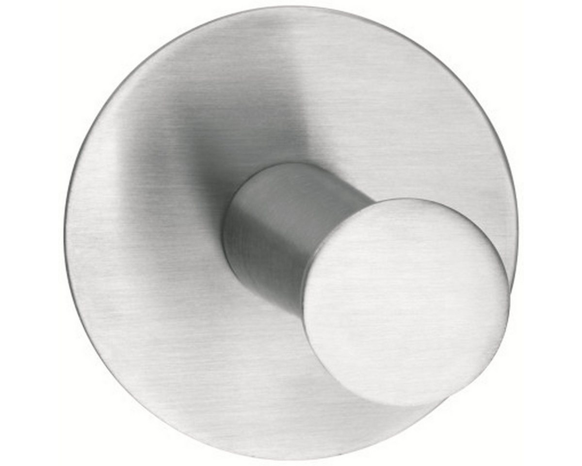 tesa Klebehaken Klebehaken Powerbutton Classic Rund Tragfähigkeit 6kg chrom matt von tesa