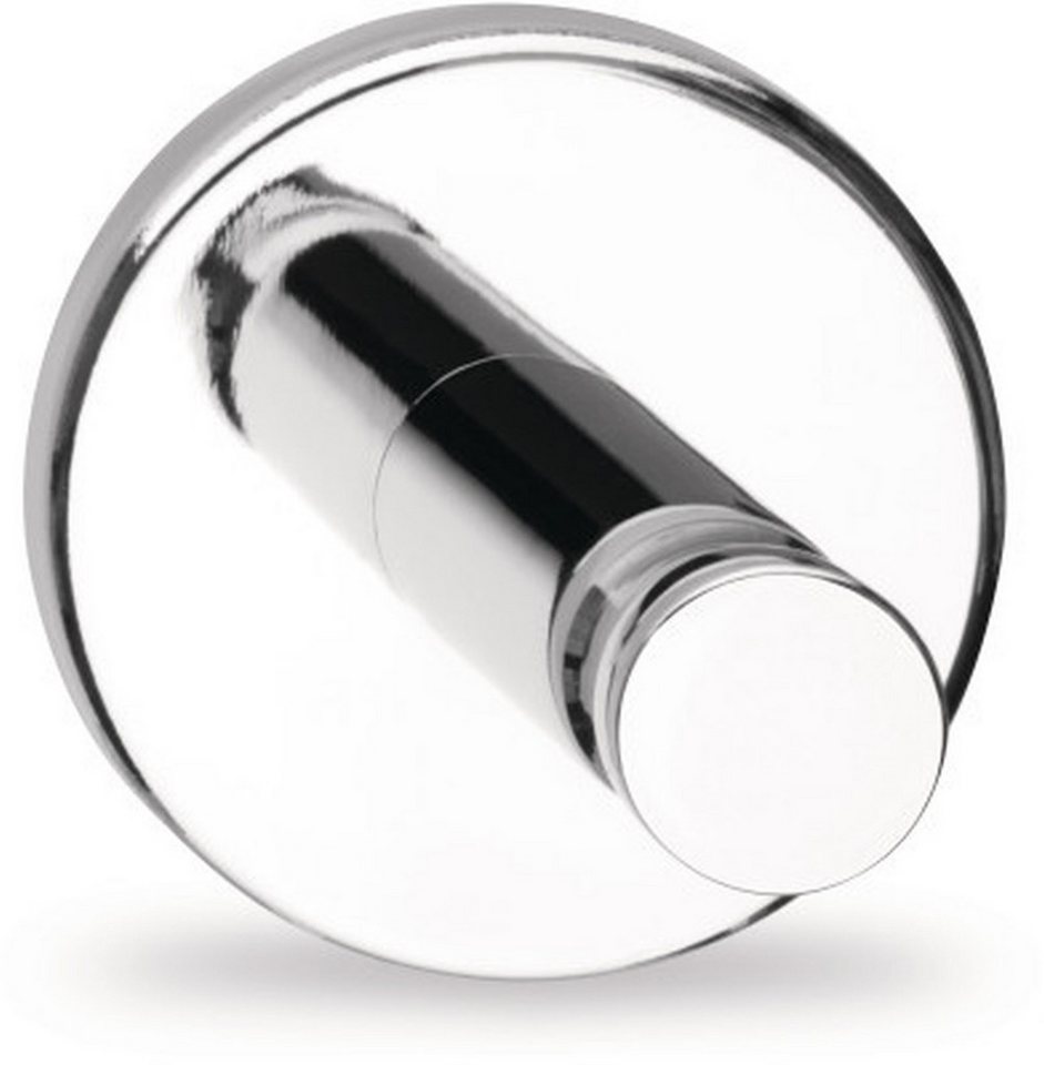 tesa Klebehaken Klebehaken Powerbutton Universal M Tragfähigkeit 6kg rund chrom von tesa