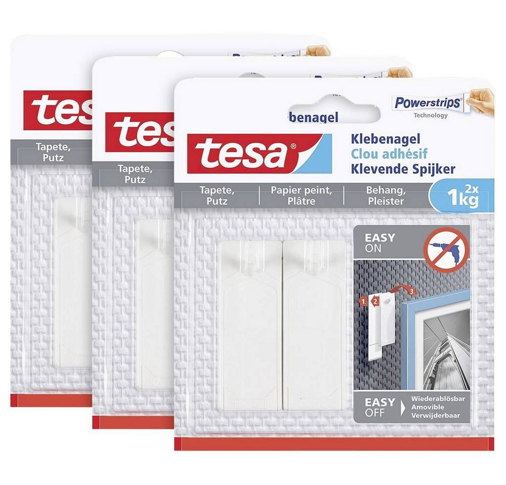 tesa Klebehaken Klebenagel, 1 kg tesa Klebehaken Klebenagel, 1 kg von tesa