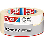 tesa Abdeckband Economy Beige 50 mm (B) x 50 m (L) Krepppapier von tesa