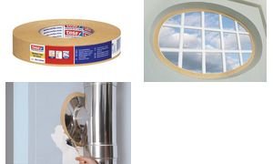 tesa Maler Krepp 4319 Papierabdeckband, 15 mm x 50 m VE = 1 von tesa