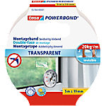 tesa Montageband Powerbond Transparent 19 mm (B) x 5 m (L) Papier 55744 von tesa