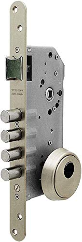 tesa R200 – Schloss mit Bolzen 50 Rund T60 60 mm Edelstahl von Tesa Assa Abloy