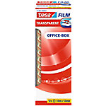 tesa Klebeband tesafilm Office-Box Transparent 12 mm (B) x 33 m (L) PP (Polypropylen) 12 Rollen von tesa