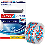 tesa Klebeband tesafilm Kristall-Klar 57329 Transparent 19 mm (B) x 10 m (L) PP (Polypropylen) von tesa