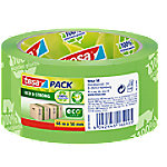 tesa Verpackungsklebeband tesapack Eco & Strong Grün 50 mm (B) x 66 m (L) PP (Polypropylen) Recycelt 100% von tesa