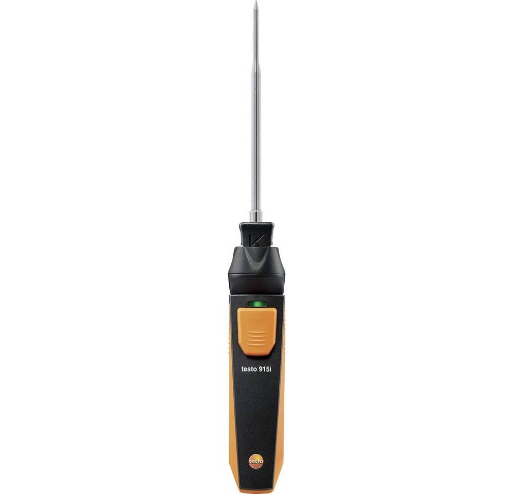 testo Infrarot-Thermometer 915i - Thermometer mit Tauch-/Einstechfühler (TE, mit Bluetooth®-Anbindung an Smartphones, mit Tauch-/ Einstechfühler von testo