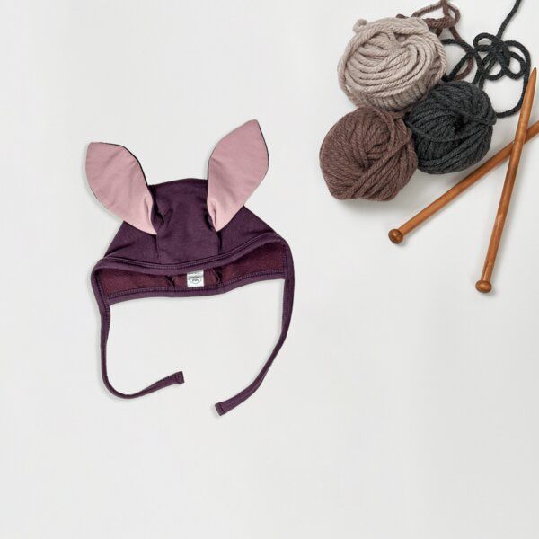 tetoi-vienna TENCEL kuschelweiche Babyhaube "Alpenflausch Mützchen" von tetoi-vienna