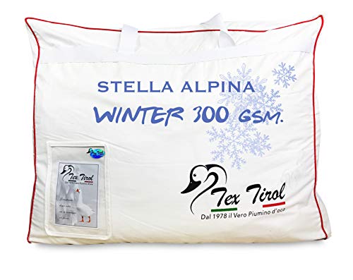 Daunendecke Tex Tirol © Stern Alpina Winter 300 g/m². 100% Winter-Gänsedaunen – Doppelbett 250 x 200 cm von tex family