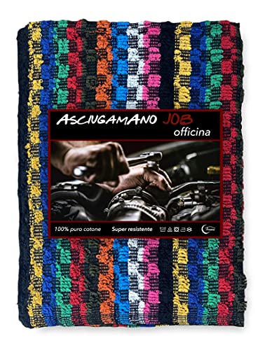 Tex Family - Set mit 6 Frottee-Handtüchern | Ideal für Werkstatt & Arbeit | Saugfähig | Fleckenverbergend | Mit Waschbeutel, Mehrfarbig, 50 x 70 cm, Baumwolle Tex Family - Set mit 6 Frottee-Handtüchern | Ideal für Werkstatt & Arbeit | Saugfähig | Fleckenverbergend | Mit Waschbeutel, Mehrfarbig, 50 x 70 cm, Baumwolle von tex family