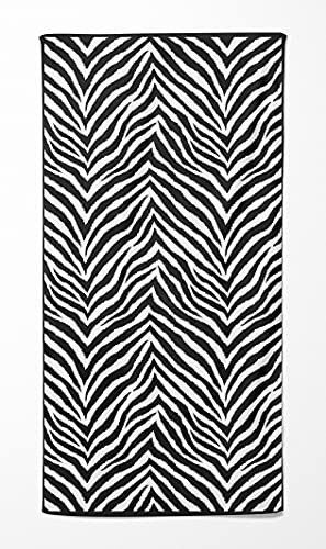 Strandtuch aus Frottee 90 x 170 cm (Zebra) von tex family