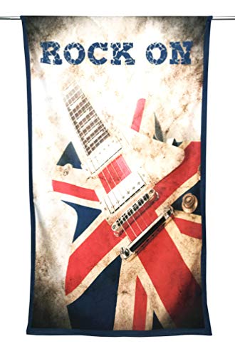 Tex Family Strandtuch Frottee Rock On Groß cm 90 x 170 E-Gitarre Tex Family Strandtuch Frottee Rock On Groß cm 90 x 170 E-Gitarre von tex family