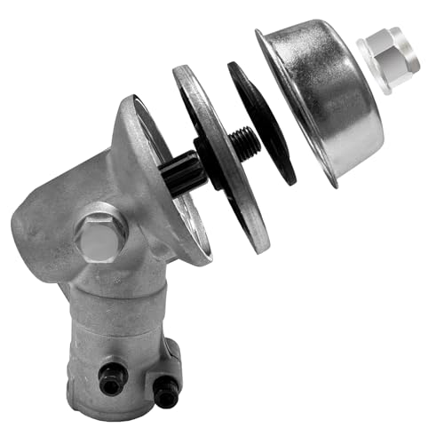 Trimmer Getriebekopf Getriebekopf Ersatz für Husqvarna 128 LX 128LD 128LDX 125L 125LD 128DJX 125R 125RJ 128L Gerade Schaft Gas Rasentrimmer Unkrautfresser Freischneider Teilenummer 530096295 von texasrun