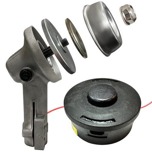 Trimmer-Getriebekopf und AutoCut 25-2 Trimmerkopf passend für Stihl FS56RCE FS91R FS70R FS94R FS111R FS131 FS91 FS90 Motorsense Unkrautfresser Freischneider Teilenummer: 4180 640 0114, 4002 710 2108 Trimmer-Getriebekopf und AutoCut 25-2 Trimmerkopf passend für Stihl FS56RCE FS91R FS70R FS94R FS111R FS131 FS91 FS90 Motorsense Unkrautfresser Freischneider Teilenummer: 4180 640 0114, 4002 710 2108 von texasrun