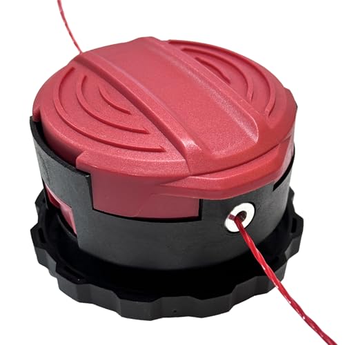 texasrun CMZST260H Ersatz-Spulenkopf, kompatibel mit Craftsman 20 V 60 V CMCST920 CMCST960 Serie Rasentrimmer mit vorgewickelter 0,2 cm 6,1 m Schnur von texasrun