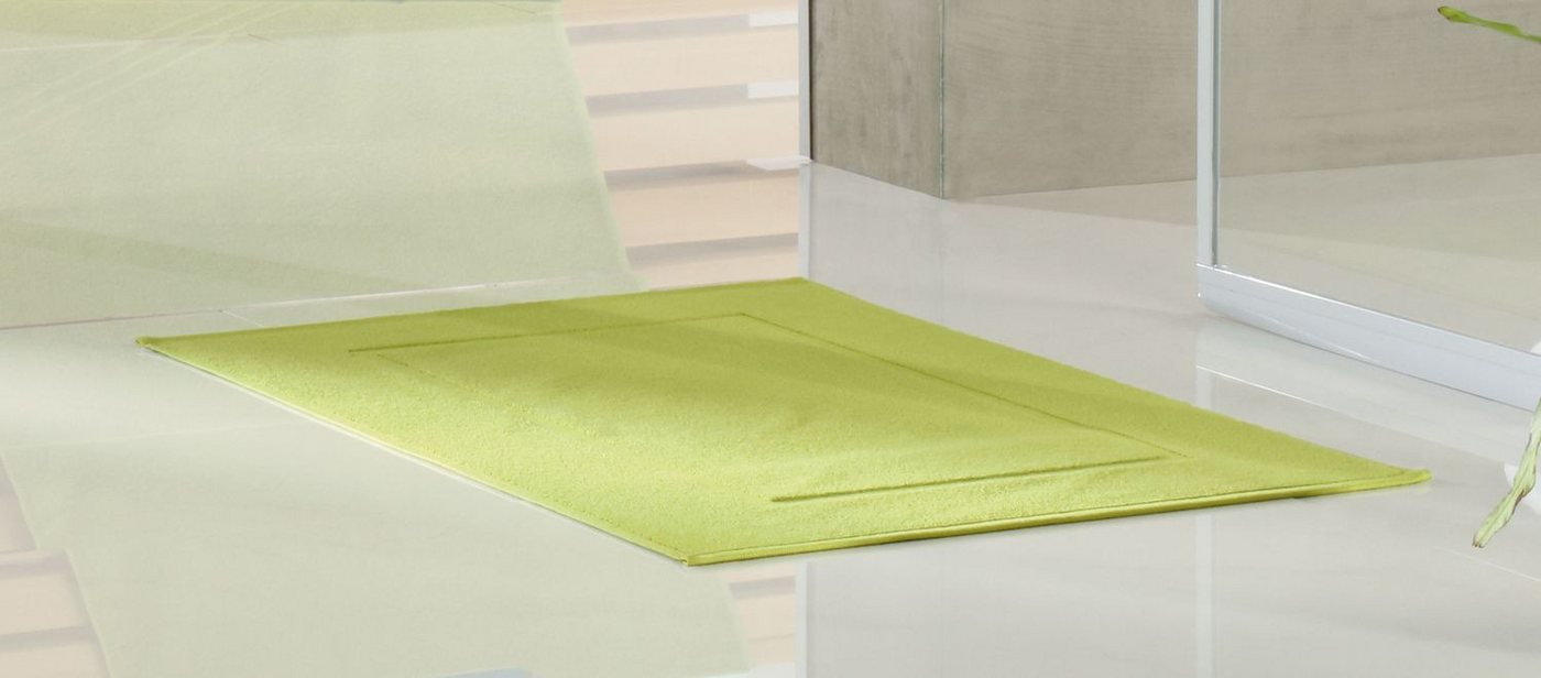 texpot Badematte Badvorleger Hoch-Tief einfache Rahmenborte 600 Gramm, 100% Baumwolle, rechteckig texpot Badematte Badvorleger Hoch-Tief einfache Rahmenborte 600 Gramm, 100% Baumwolle, rechteckig von texpot