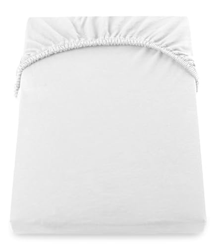 texpot Jersey Spannbettlaken 130x200-140x200 cm - Weiß 100% Baumwolle Boxspringbett Spannbetttücher texpot Jersey Spannbettlaken 130x200-140x200 cm - Weiß 100% Baumwolle Boxspringbett Spannbetttücher von texpot