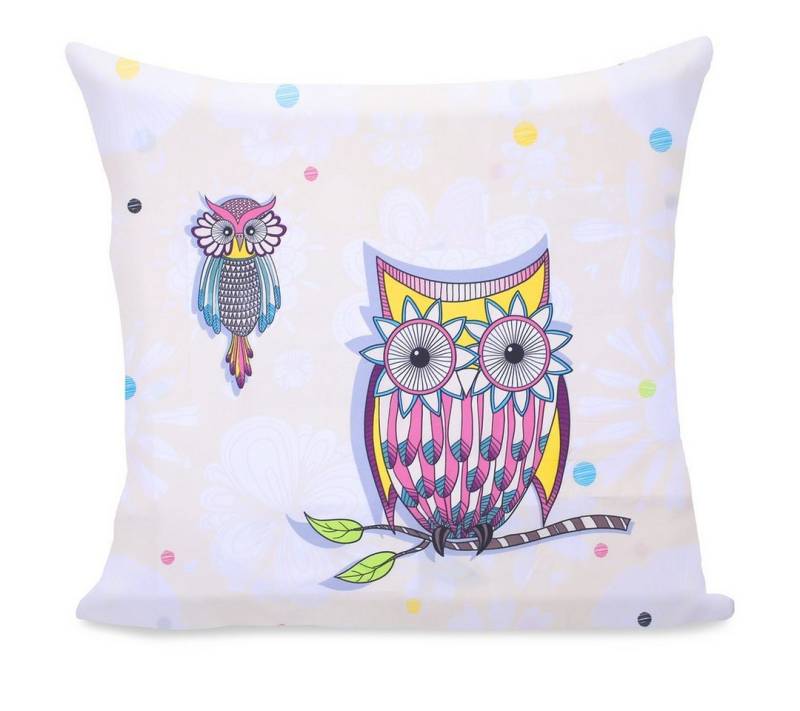 texpot Kissenhülle Kissenbezüge Dekokissen Eulen, (1 Stück) von texpot