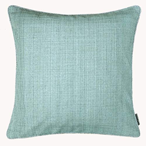 texpot Kissenhülle Outdoor Kissenbezug wetterbeständig für Draussen und Drinnen (40 x 40 cm, Mint) von texpot